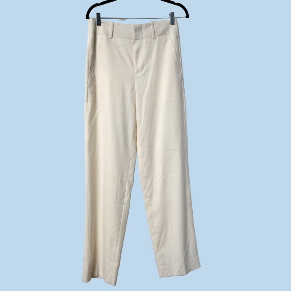 POLO Ralph Lauren Ivory Wool Dress Pants  4